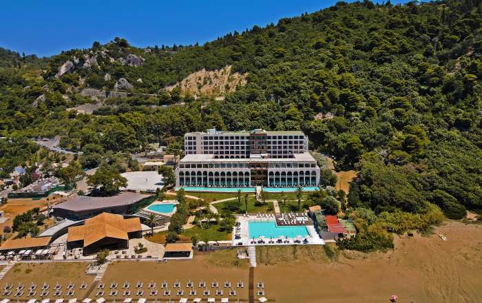 Domes of Corfu and swimming pool