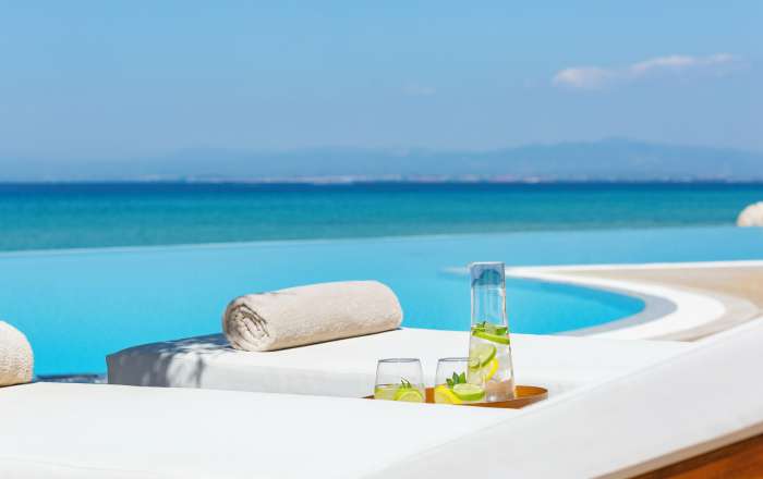 Or Kick Back Around the Infinity Pool