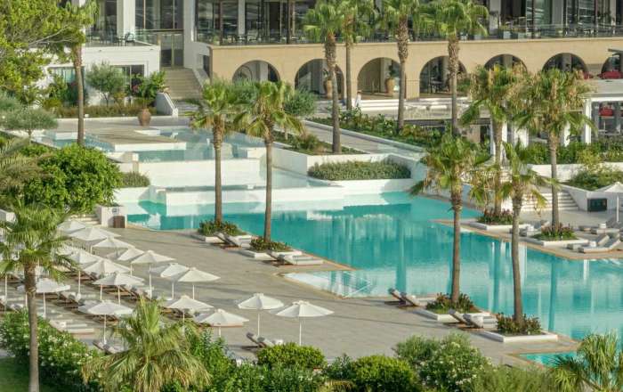 Take a Dip in the Refreshing 100-Metre Long Pool