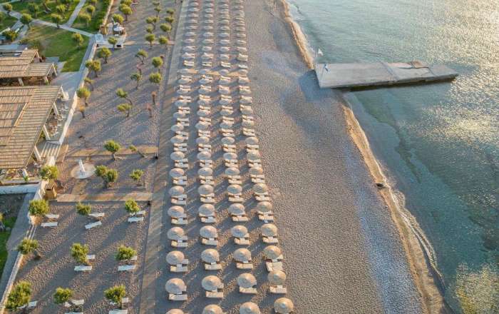 Relax on the Private Blue Flag Beach