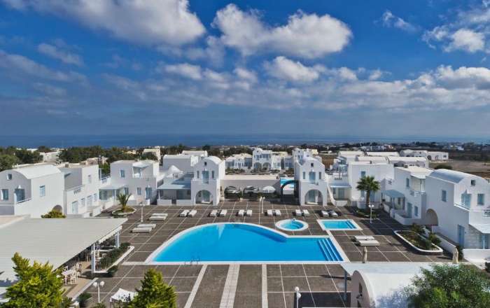 Aerial View of the Resort