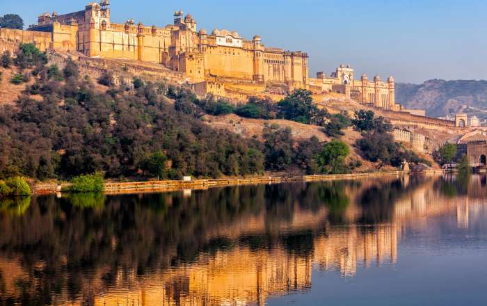 A Spectacular View of the Amber Fort in Jaipur