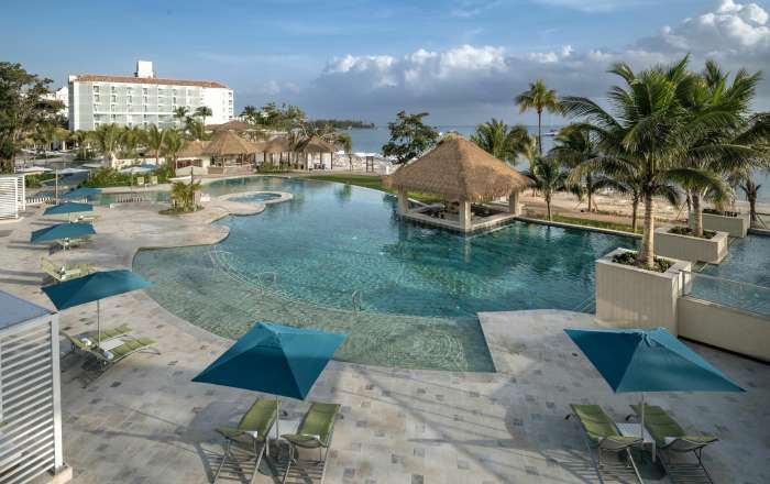 Grab a Drink from the Swim-up Bar