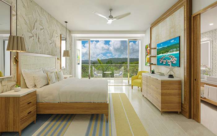 Travertine Luxury Room