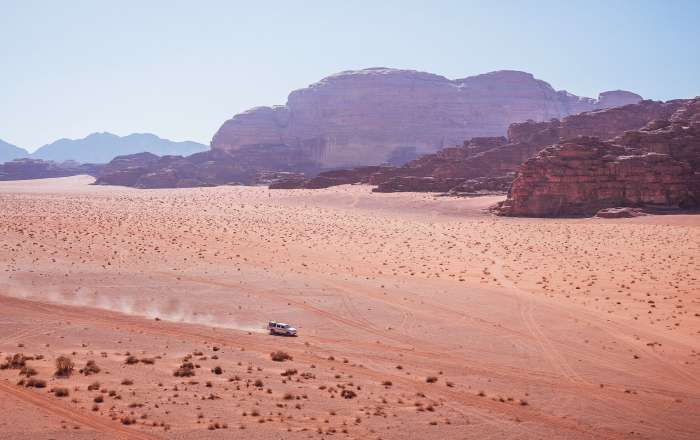 Get out into the Wadi Rum desert