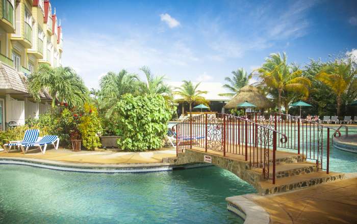 Poolside at Coco Palm Resort