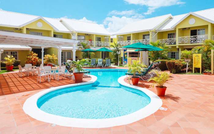 Poolside at Bay Gardens Hotel