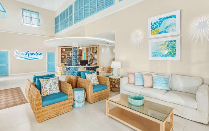 Check-in to Bay Gardens Beach Resort