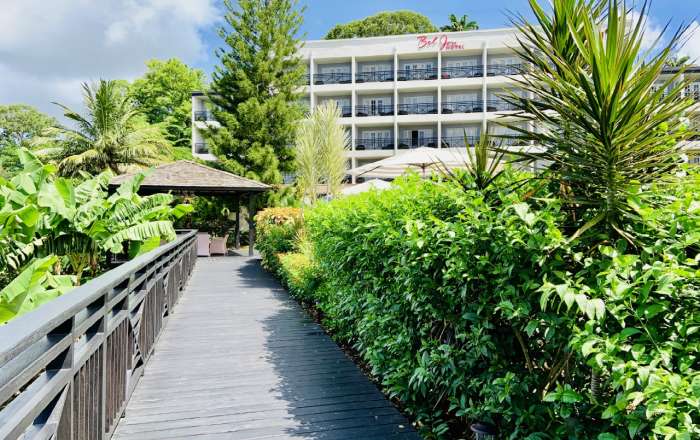 Hotel View from Walkway