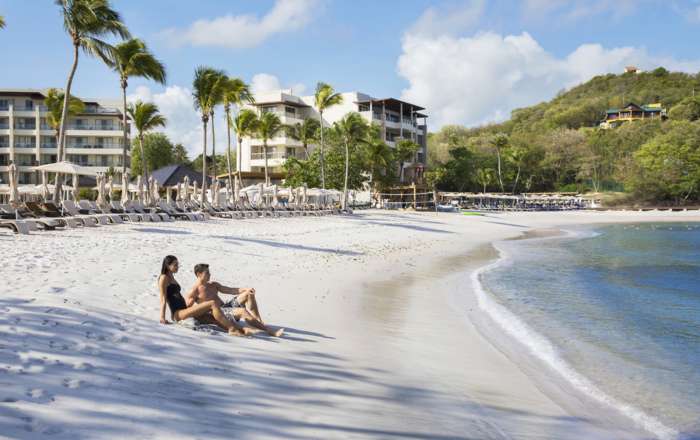 Relax on the Private Beach