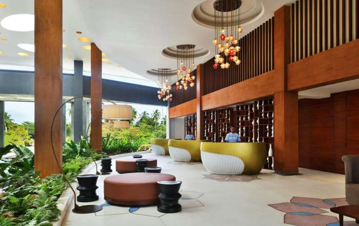 Stylish Reception Area