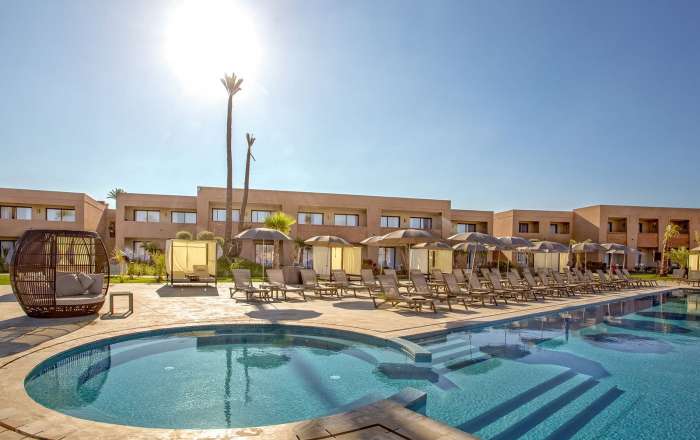 Relax in a Poolside Cabana