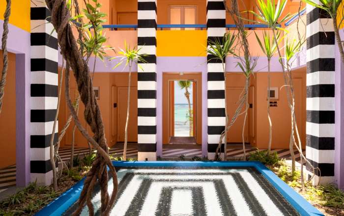 Wander Through the Stylish Resort Grounds