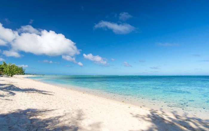 The picture-perfect beachfront location