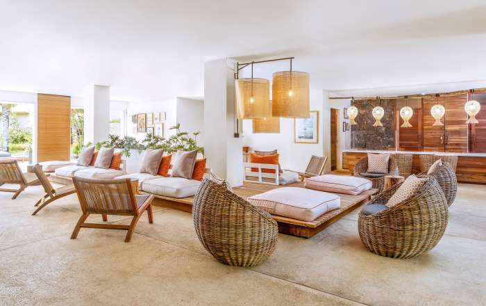 Step inside the contemporary reception