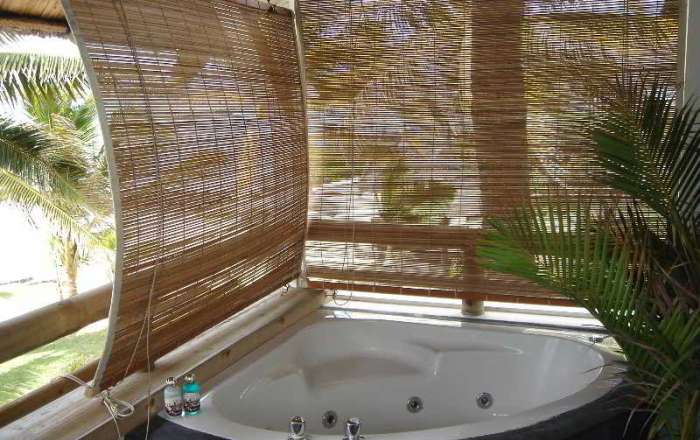 Lounge in the Pampering Bath and Take in the View