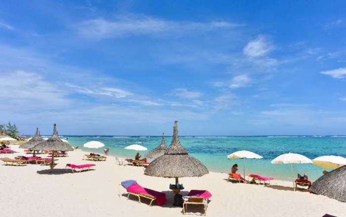 Step out onto the beach from your hotel room