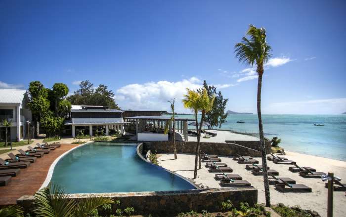Unwind in the Dazzling Beachfront Pool