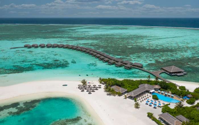 Spectacular Resort & Lagoon Villa Shot