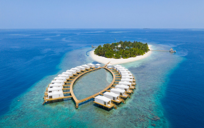 Main image for the offer: Dreamy Maldivian All-Inc Escape w/Beach Bungalow stay inc Return Flights & Seaplane Transfers.