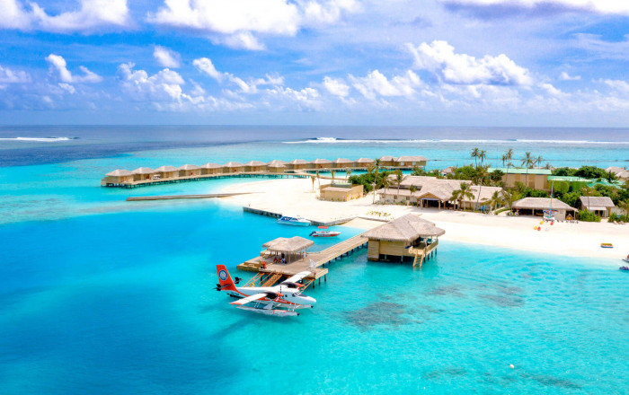 Main image for the offer: Luxury 5* Adult-Only Maldives Retreat inc. Water Villa, Full Board Upgrade & Seaplane Transfers - Save up to 40%.