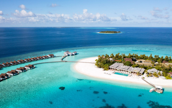 Main image for the offer: Luxury 5* Maldives Island Escape inc. Overwater Villa w/Private Plunge Pool Upgrade, Spa Treatment & Extras - Save 50%.