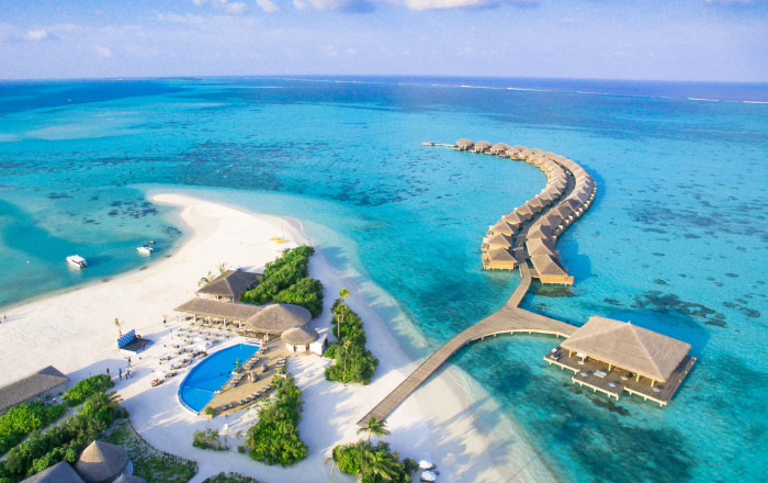 Main image for the offer: 5* Maldives: Luxury Island Escape inc. Beach Villa, Resort Discount & Extras - Save £534 Per Couple.