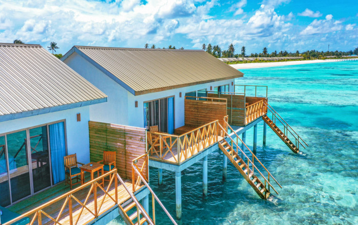 Main image for the offer: ⚡Flash Sale: Maldives Escape inc. Water Villa Upgrade, Butler Service & Exclusive Extras - Save 59%.