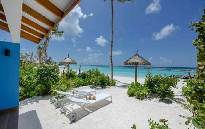 Step Out Onto the Beach from your Villa