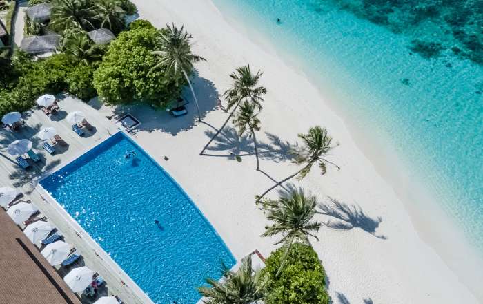 Aerial View of the Stunning White Sands