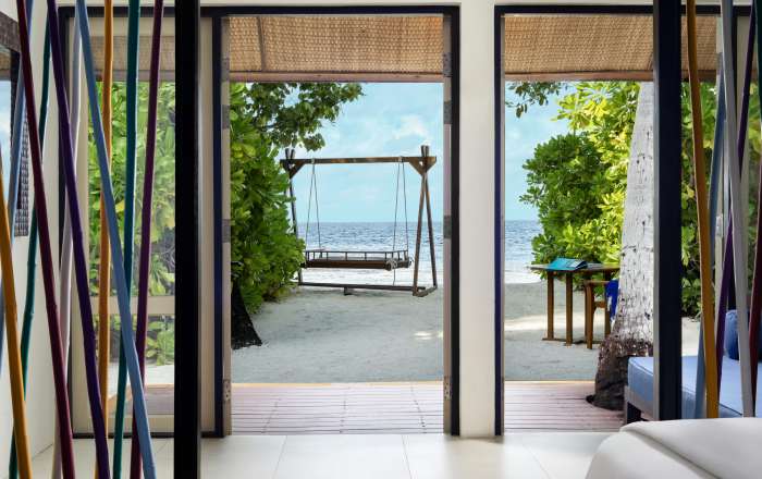 Step Out to the Beach From Your Villa
