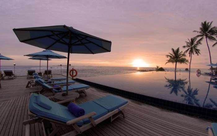 Experience Gorgeous Sunsets from Your Sun Lounger