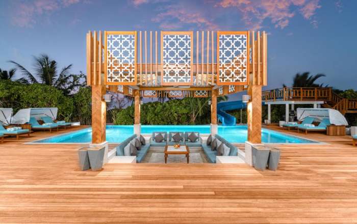 Lounge Around the Chic Main Pool Area