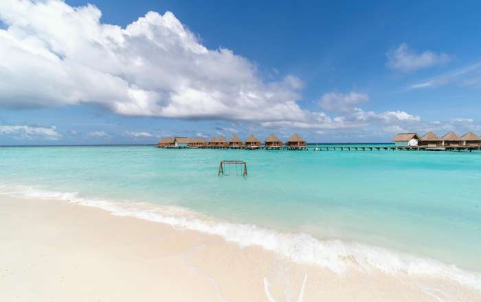 Water Villa Strech Out Into the Ocean