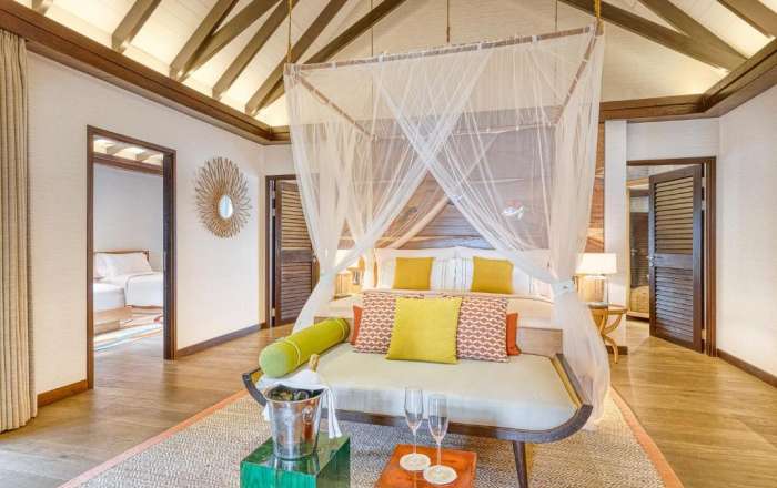 Chic and Comfortable Beach Villa Bedroom