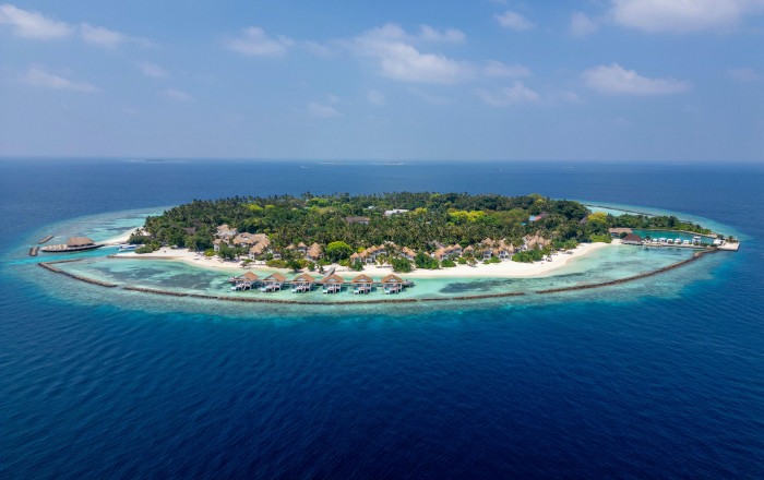 Main image for the offer: Breathtaking All-Inclusive Maldives Escape with Deluxe Beachfront Room Upgrade - Save 41%.