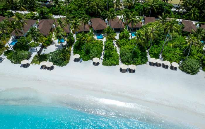 Aerial Shot of the Island