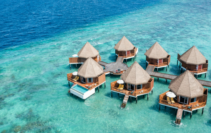Main image for the offer: Adults-Only Maldives Island Escape inc. Water Villa Upgrade & Extras - Save 38%.