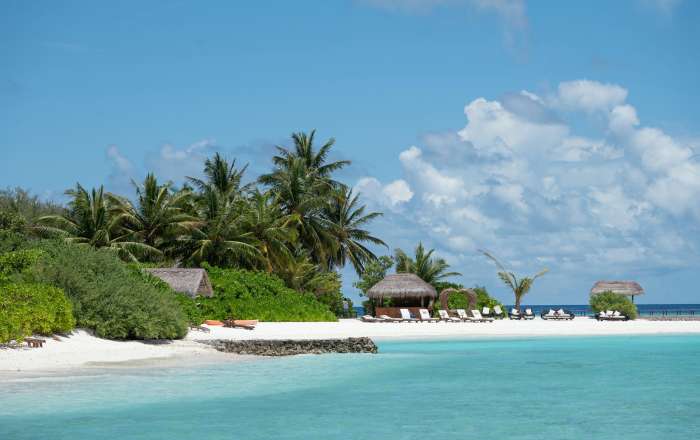 White Sand Beach and Crystal Clear Waters