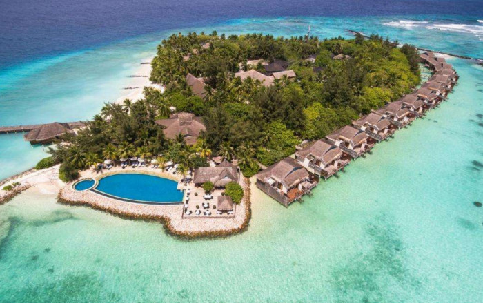Main image for the offer: 5* Luxury Maldives Resort with House Reef & Deluxe Beach Villa Inc. Save up to 49%.