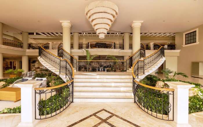 The Magnificent Lobby Oozes Grandeur