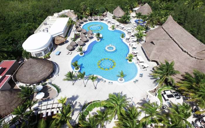 Aerial Pool View