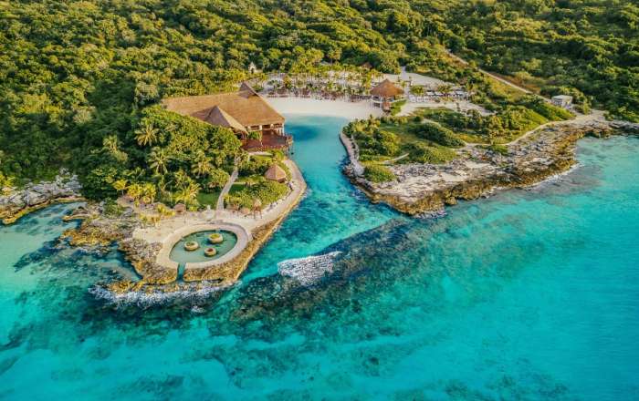 Aerial View of Occidental Xcaret