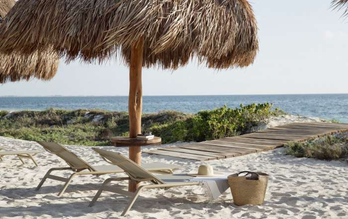 Beachfront Sunloungers