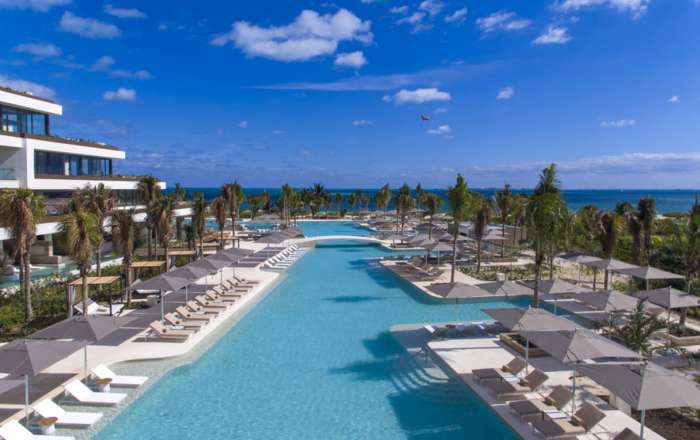 Pool Overlooking Ocean
