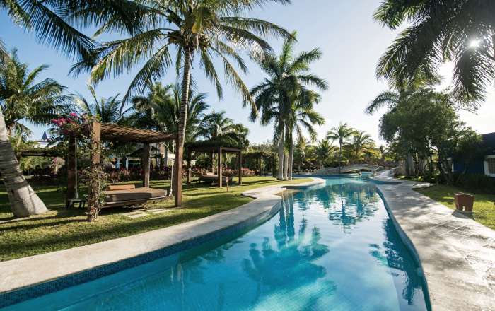 Pool and Gardens Area