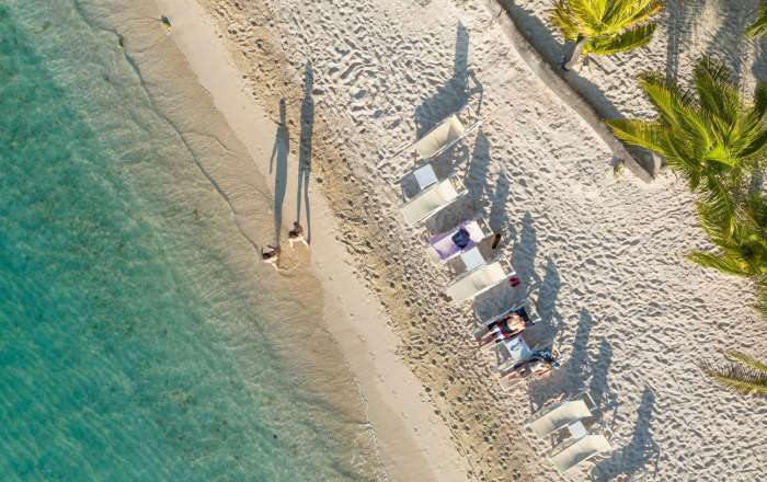Beach at El Dorado Seaside Suites