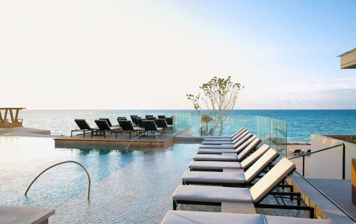 Just one of the beautiful pools