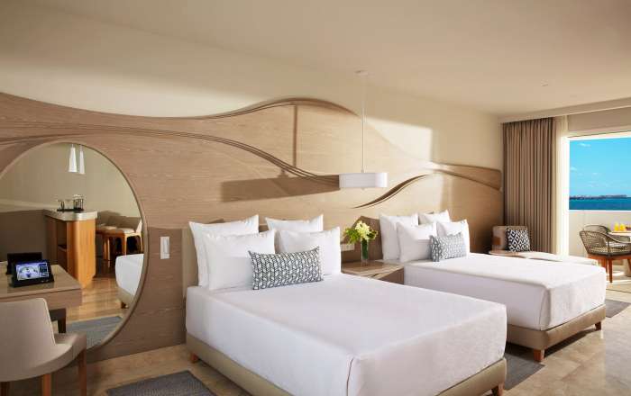 Xhale Suites Benefit from King-sized or Twin Beds