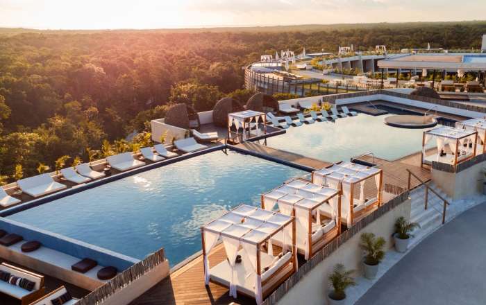 Stunning Views from the Rooftop Pool